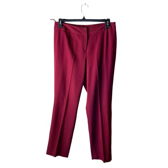 Vintage Signature By Larry Levine Dress Pants Women Size 10 Straight Leg Stretch - Picture 1 of 8